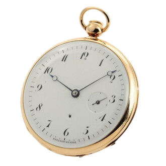 French repeating and jumping hour pocket watch Circa 1814