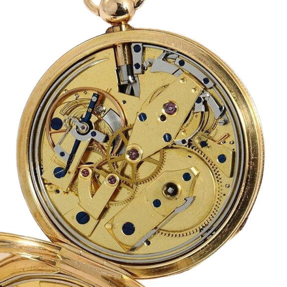 French repeating and jumping hour pocket watch Circa 1814 French repeating and jumping hour pocket watch Circa 1814