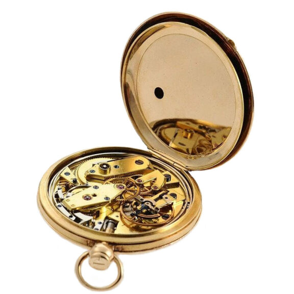 French repeating and jumping hour pocket watch Circa 1814 French repeating and jumping hour pocket watch Circa 1814