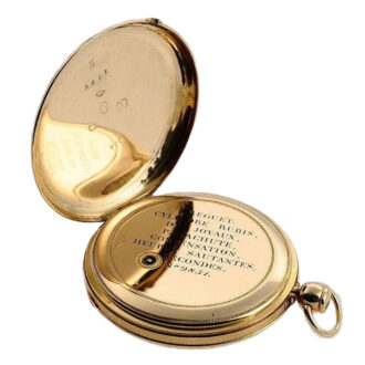French repeating and jumping hour pocket watch Circa 1814
