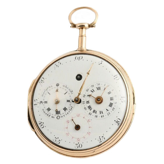 German Astronomical watch of museum quality Circa 1780