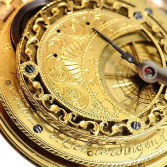 German Astronomical watch of museum quality Circa 1780