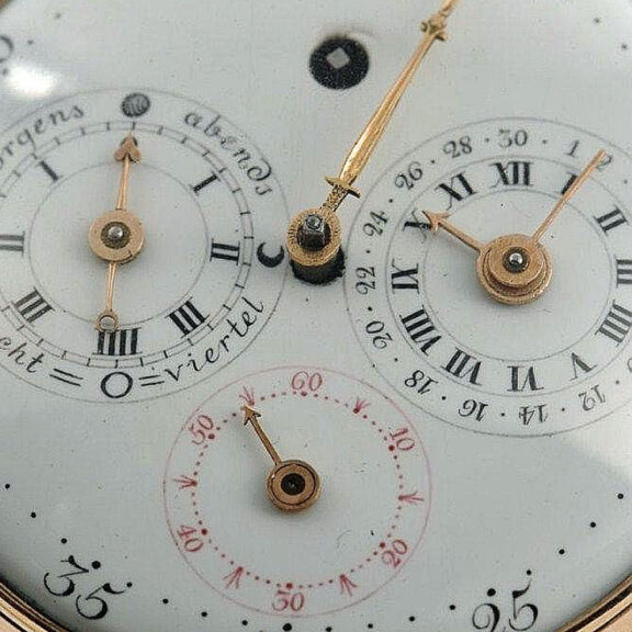 German Astronomical watch of museum quality Circa 1780 German Astronomical watch of museum quality Circa 1780