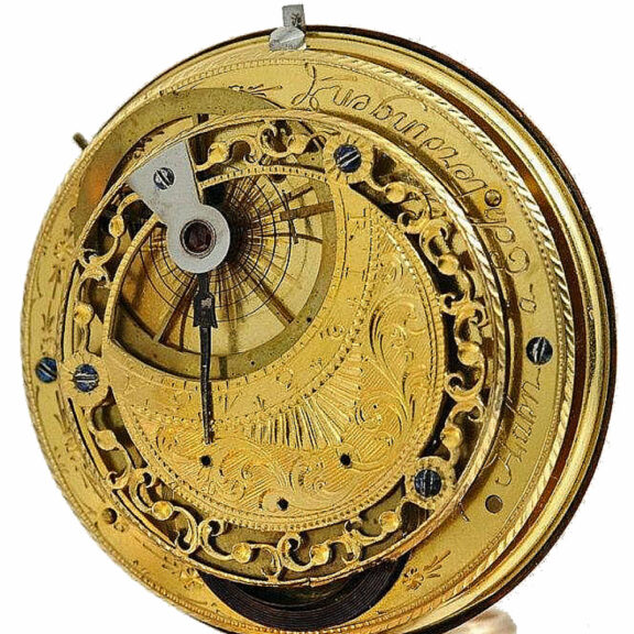 German Astronomical watch of museum quality Circa 1780 German Astronomical watch of museum quality Circa 1780