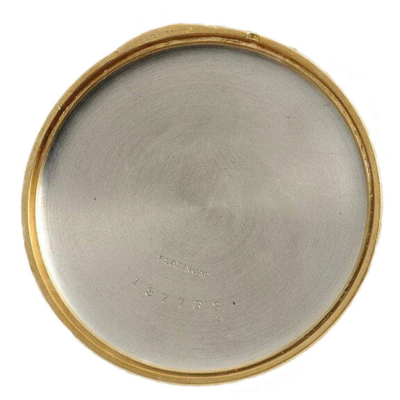 Swiss 18k gold fine thin gentleman's pocket watch circa 1917 Swiss 18k gold fine thin gentleman's pocket watch circa 1917