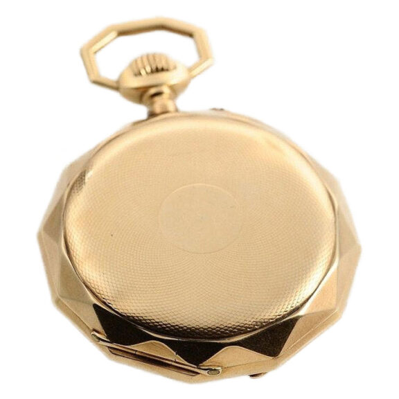 Swiss 14k gold pocket watch for the Russian market Circa 1890 Swiss 14k gold pocket watch for the Russian market Circa 1890