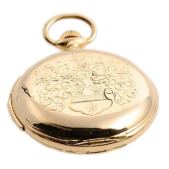 Swiss 18k gold minute repeating pocket watch Circa 1890