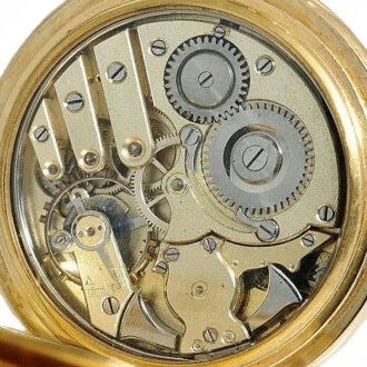 Swiss repeating pocket watch with 2 jacquemarts Circa 1885