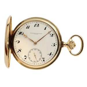 Swiss 14k gold pocket watch with original box Circa 1925