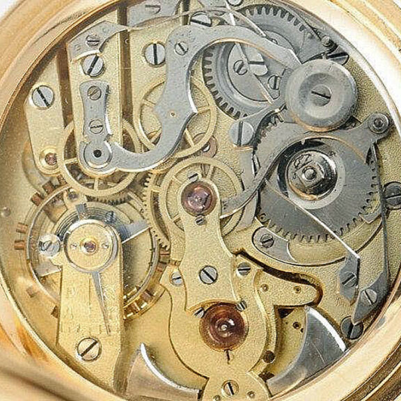 Swiss repeating pocket watch with chronograph Circa 1890 Swiss repeating pocket watch with chronograph Circa 1890