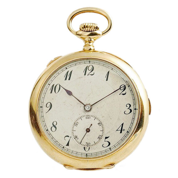 Swiss repeating watch with quarter hour self strike Circa 1910 Swiss repeating watch with quarter hour self strike Circa 1910