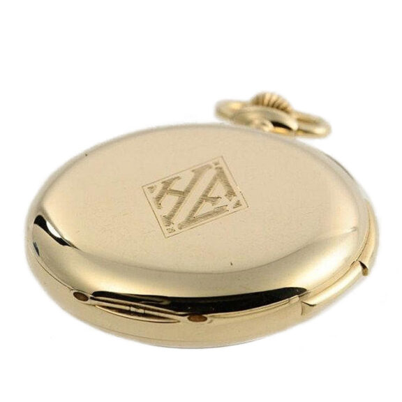 Swiss gold minute repeating pocket watch Circa 1920 Swiss gold minute repeating pocket watch Circa 1920