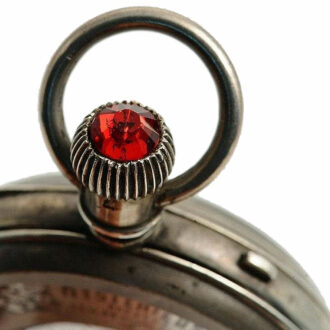 Swiss watch with hands moved by rotating glass discs Circa 1885