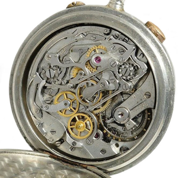 Swiss chronograph watch for the Russian market Circa 1890 Swiss chronograph watch for the Russian market Circa 1890