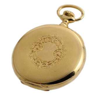 Swiss pocket watch built on chronometer principles Circa 1889