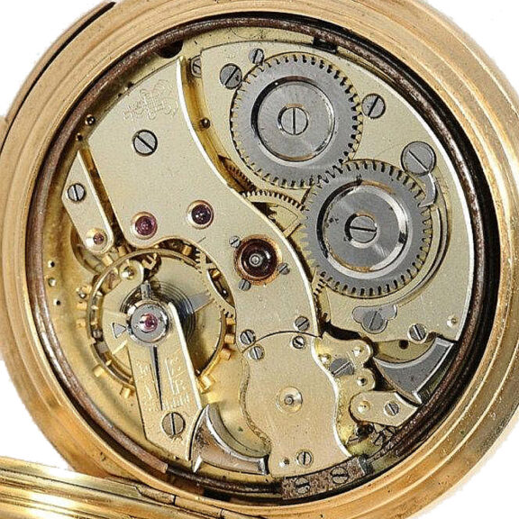 Swiss 14k gold fine minute repeating pocket watch Circa 1880 Swiss 14k gold fine minute repeating pocket watch Circa 1880