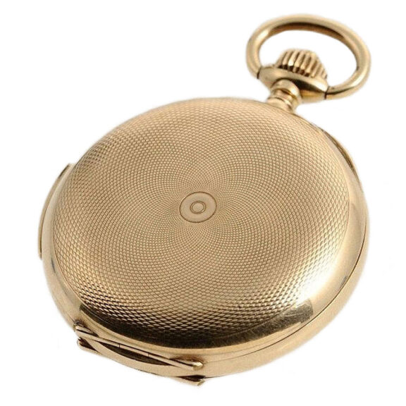 Swiss 14k gold fine minute repeating pocket watch Circa 1880 Swiss 14k gold fine minute repeating pocket watch Circa 1880