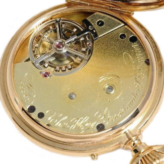 Swiss rare pocket watch with one-minute tourbillon Circa 1890 Swiss rare pocket watch with one-minute tourbillon Circa 1890