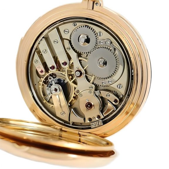 Danish 18k gold massive minute repeating pocket watch Circa 1876 Danish 18k gold massive minute repeating pocket watch Circa 1876