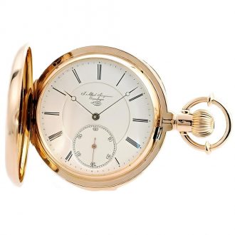 Danish 18k gold massive minute repeating pocket watch Circa 1876