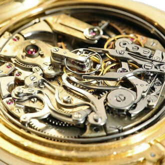 Danish minute repeating split seconds chronograph Circa 1889