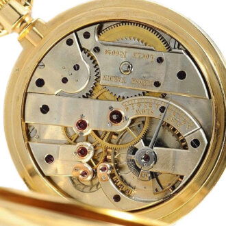 Swiss rare gold precision pocket lever chronometer Circa 1885