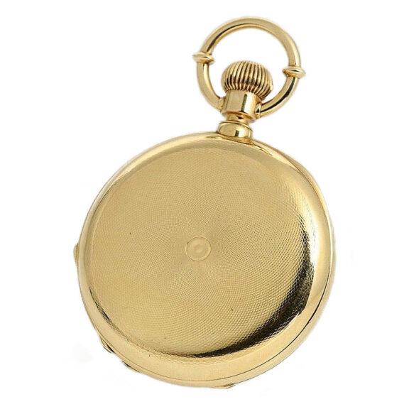 Swiss rare gold precision pocket lever chronometer Circa 1885 Swiss rare gold precision pocket lever chronometer Circa 1885