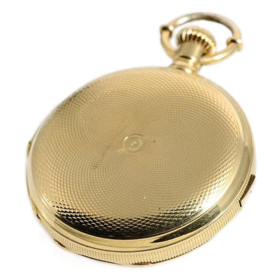 Danish 18k gold pocket watch with chronograph Circa 1872 Danish 18k gold pocket watch with chronograph Circa 1872