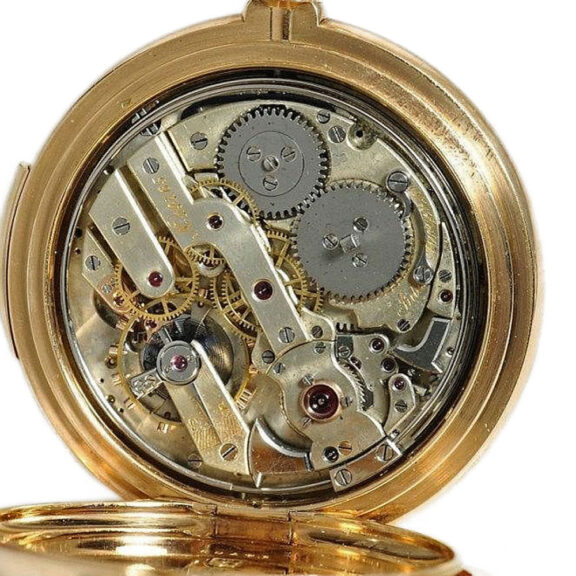 Danish repeating watch with indirect centre seconds Circa 1890 Danish repeating watch with indirect centre seconds Circa 1890