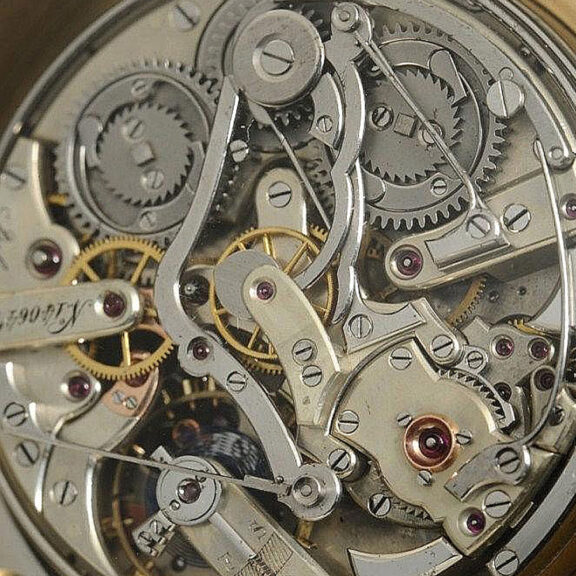 Danish minute repeater with split seconds chronograph Circa 1886 Danish minute repeater with split seconds chronograph Circa 1886