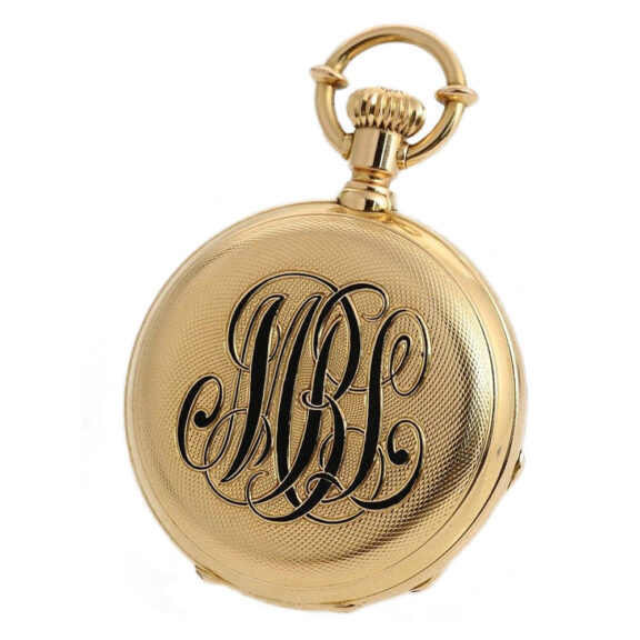 Danish 18k gold rare lady's pocket watch Circa 1885 Danish 18k gold rare lady's pocket watch Circa 1885