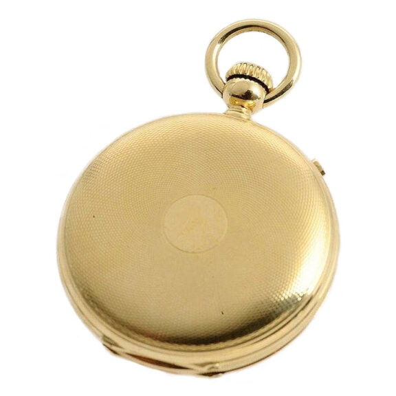 Danish double dialed watch with second time zone Circa 1860 Danish double dialed watch with second time zone Circa 1860