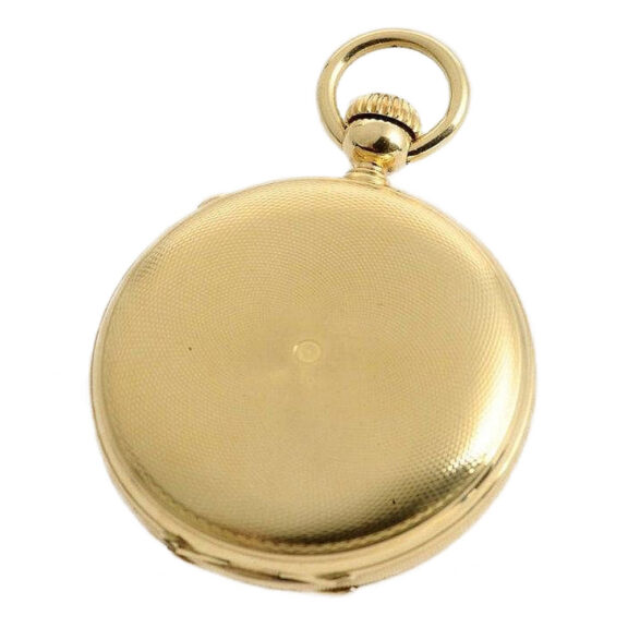 Danish double dialed watch with second time zone Circa 1860 Danish double dialed watch with second time zone Circa 1860