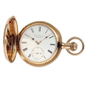 Danish chronometer with pivoted detent escapement Circa 1860