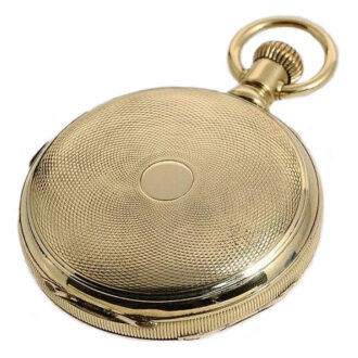 Danish "seconde foudroyante" gold pocket watch Circa 1863