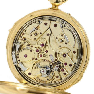 French repeater with independent jumping seconds Circa 1870 French repeater with independent jumping seconds Circa 1870