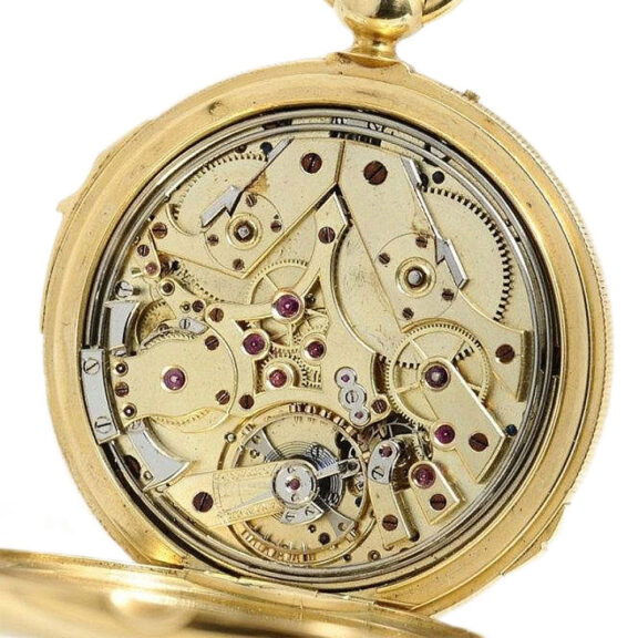 French repeater with independent jumping seconds Circa 1870 French repeater with independent jumping seconds Circa 1870