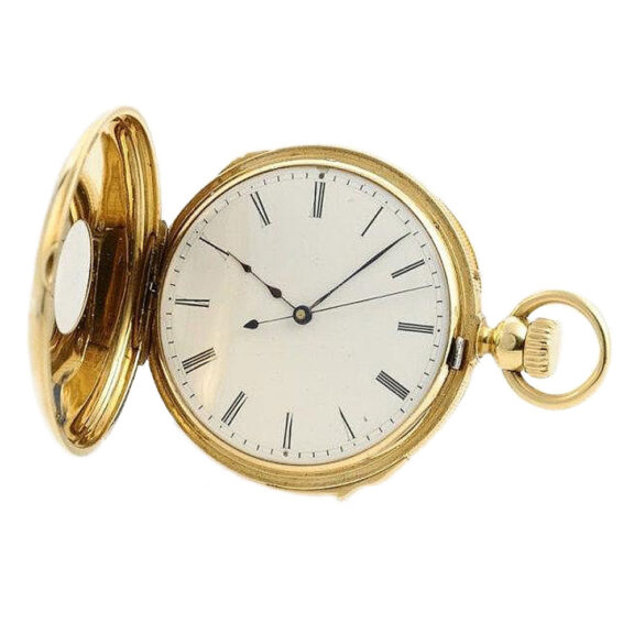 French repeater with independent jumping seconds Circa 1870 French repeater with independent jumping seconds Circa 1870