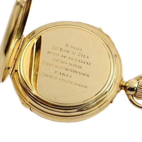 French repeater with independent jumping seconds Circa 1870 French repeater with independent jumping seconds Circa 1870