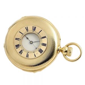 French repeater with independent jumping seconds Circa 1870
