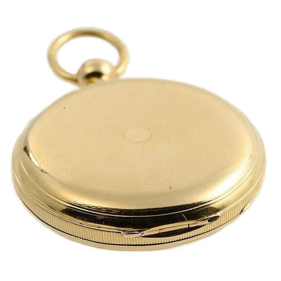 Danish massive 18k gold experimental pocket watch Circa 1850 Danish massive 18k gold experimental pocket watch Circa 1850