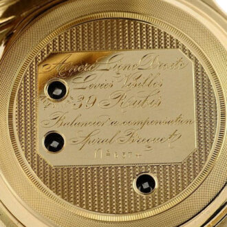 Swiss quarter repeater with independent dead seconds Circa 1850