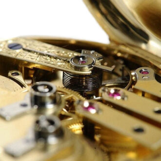 Swiss rare watch with pivoted detent escapement Circa 1855
