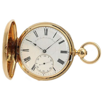 Swiss rare watch with pivoted detent escapement Circa 1855