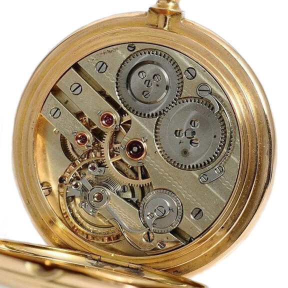 Swiss chronometer with pivoted detent escapement Circa 1895 Swiss chronometer with pivoted detent escapement Circa 1895