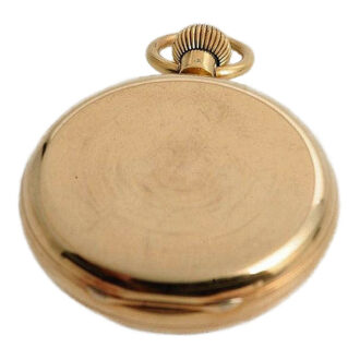English pocket watch with unusual balance bridge Circa 1890