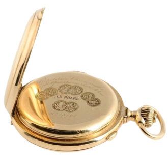 Swiss repeating pocket watch for the Russian Market Circa 1900