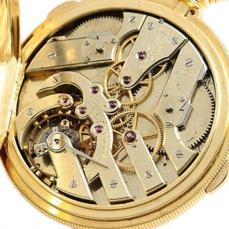 Danish independent split seconds chronograph Circa 1875