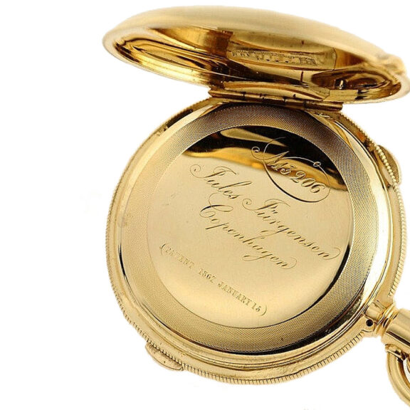 Danish independent split seconds chronograph Circa 1875 Danish independent split seconds chronograph Circa 1875