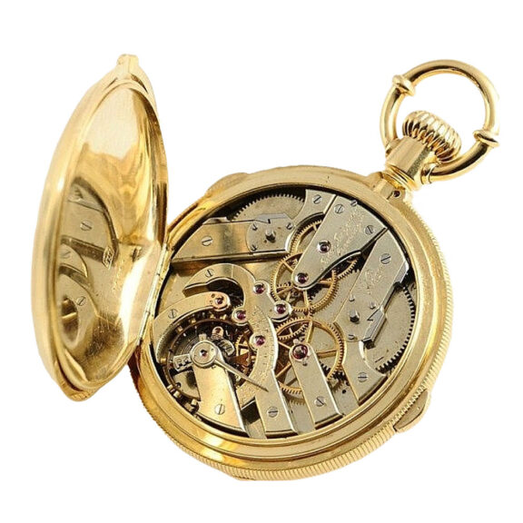 Danish independent split seconds chronograph Circa 1875 Danish independent split seconds chronograph Circa 1875